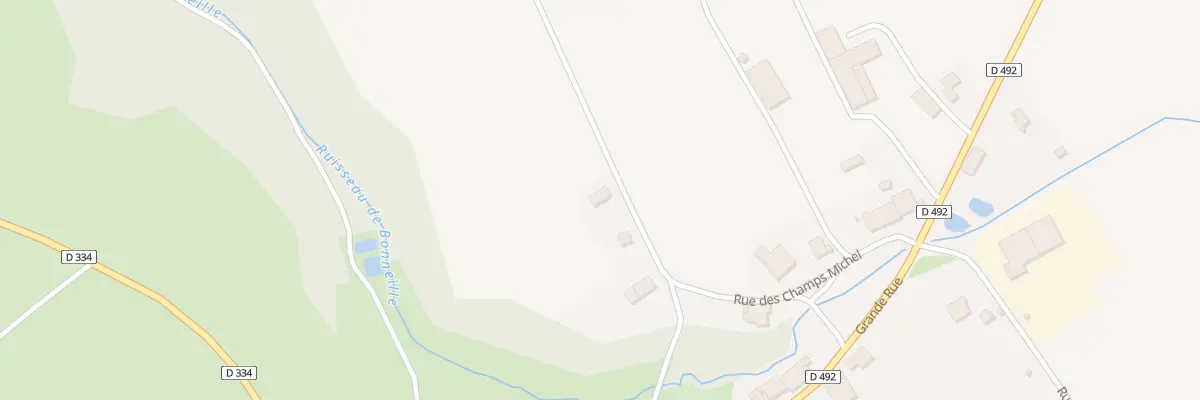 Plan du 11 Rue des Champs Michel à Silley-Amancey