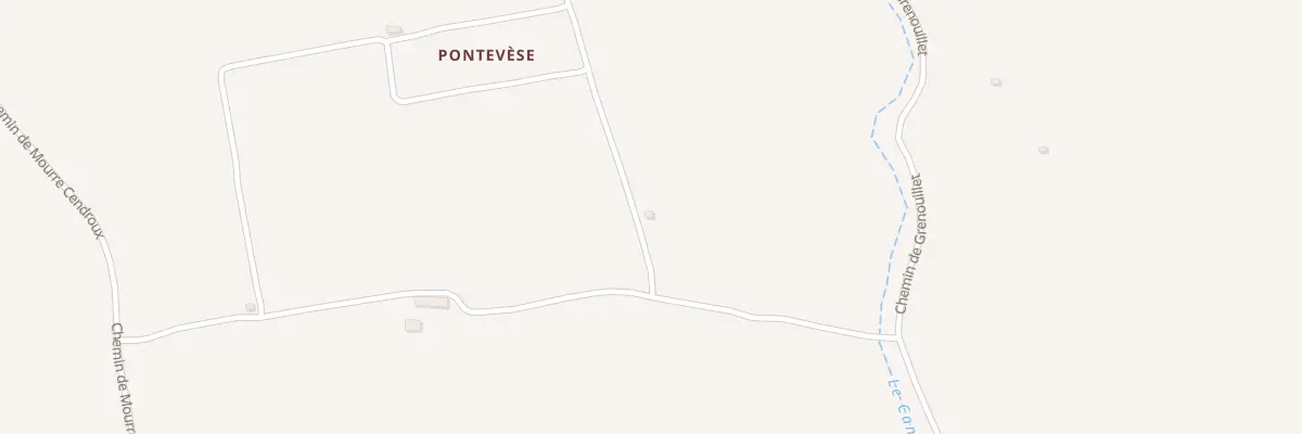 Plan du 5001F Pontevese à Puget-Ville