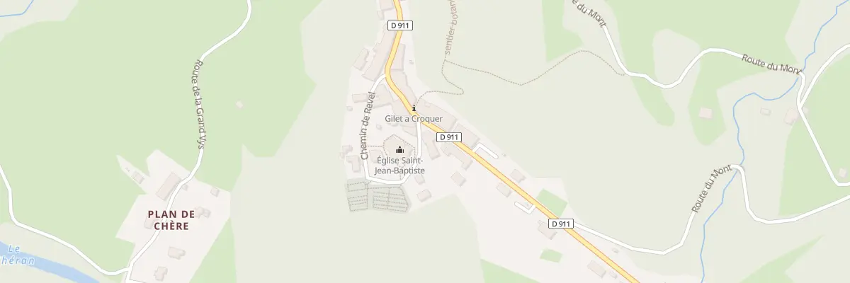 Plan du 27 Pl du Vieux Bourg au Châtelard