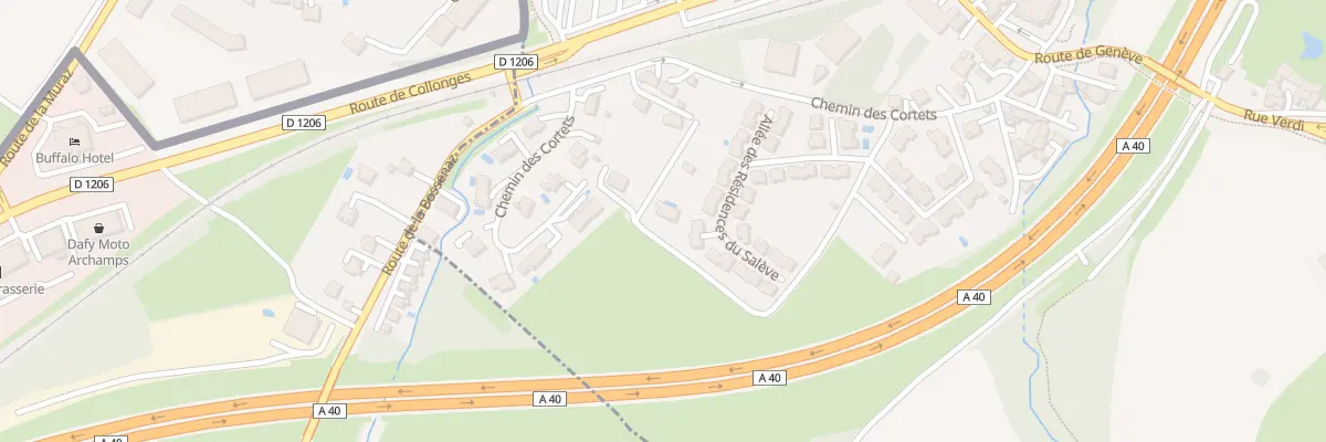 Plan du 113 Che des Cortets à Collonges-sous-Salève