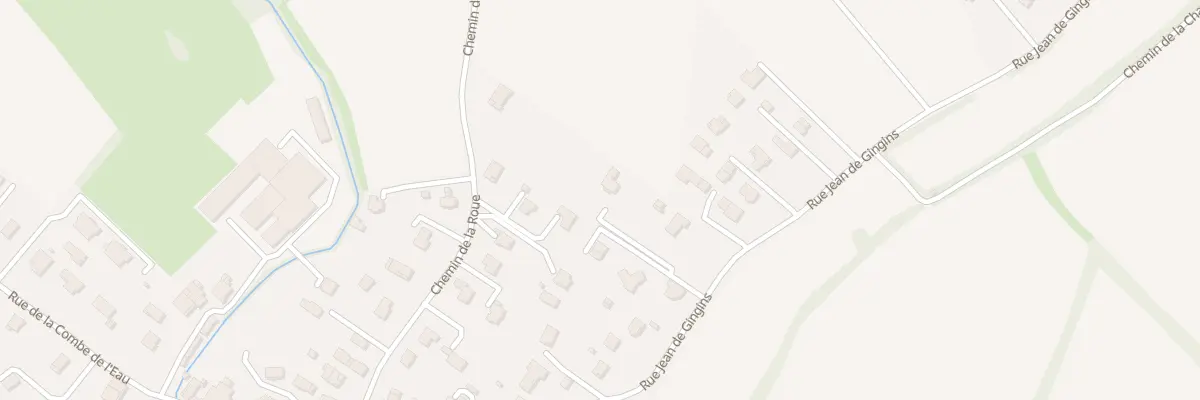 Plan du 413 Rue Jean de Gingins à Divonne-les-Bains