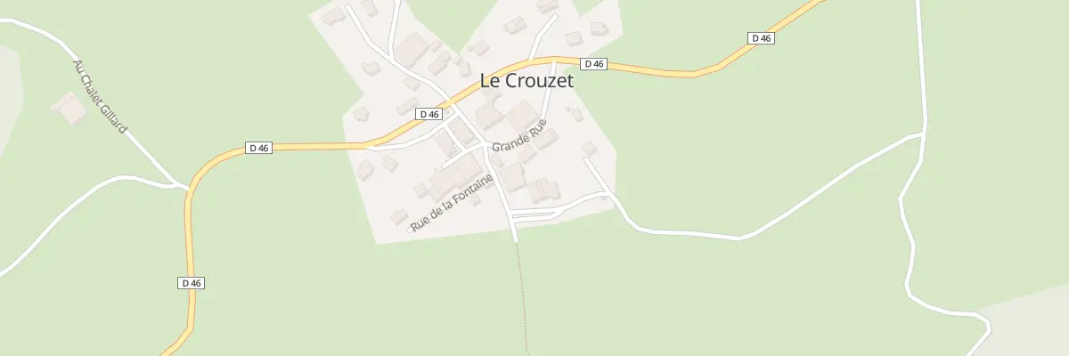 Plan du 11 Rue Sainte-anne au Crouzet