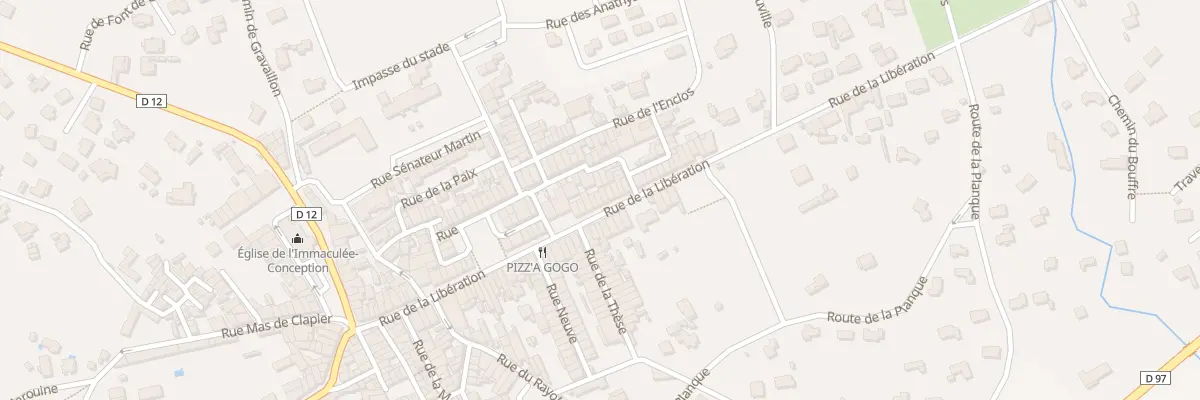 Plan du 563 Rue de la Libération à Puget-Ville