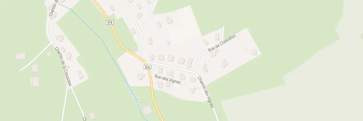 Plan du 8 Rue de Chatoillon à Breurey-lès-Faverney
