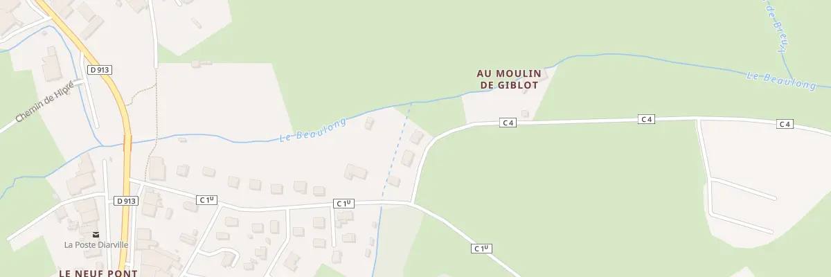 Plan du 3 Che de Marainville à Diarville