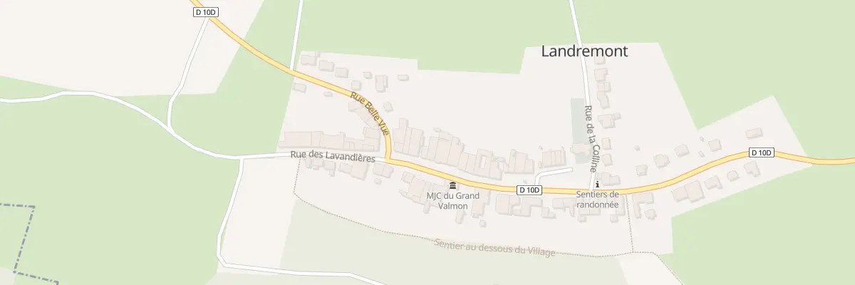 Plan du 6 Rue Marcellin Munier à Landremont