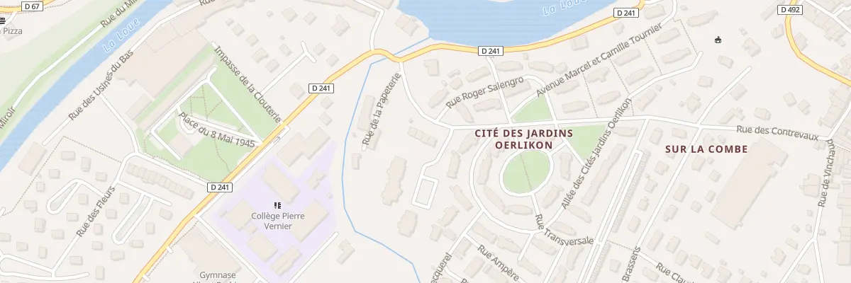 Plan du 13 Rue de Verdun à Ornans