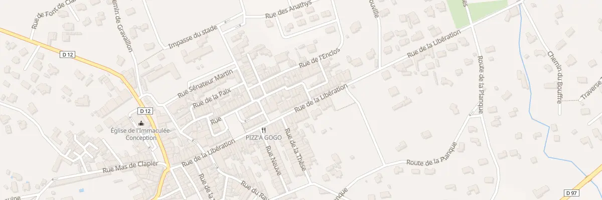 Plan du 579 Rue de la Libération à Puget-Ville