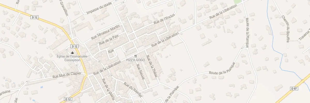 Plan du 558 Rue de la Libération à Puget-Ville