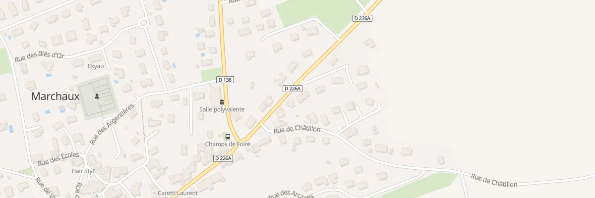 Plan du 56 Gr Grande Rue à Marchaux-Chaudefontaine