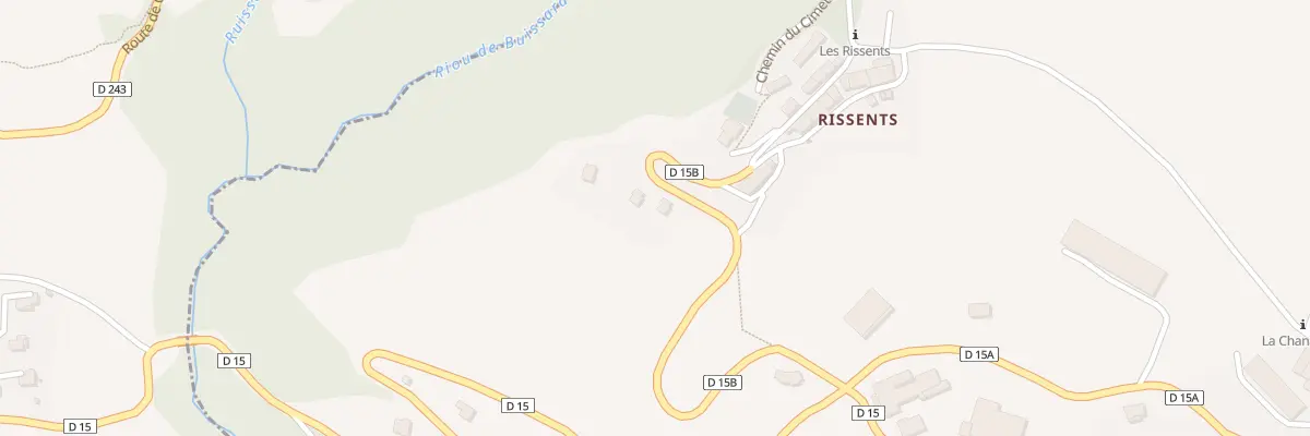 Plan du 5099 Coustories à Buissard