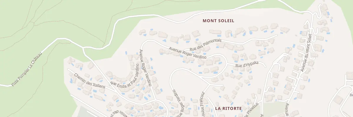 Plan du 16 Rue Roger Verdino à Hyères