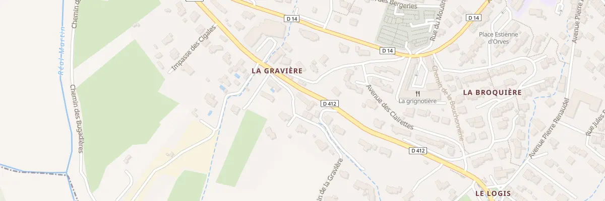 Plan du 32 Av des Anc Combattants d’Afn à Pierrefeu-du-Var