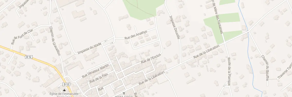 Plan du 74 Rue des Lys à Puget-Ville