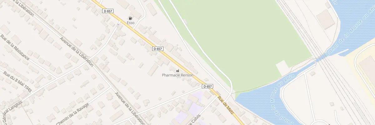 Plan du 111 Rue de Metz à Frouard