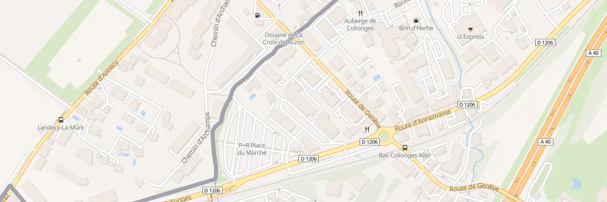 Plan du 343 Rte de Genève à Collonges-sous-Salève