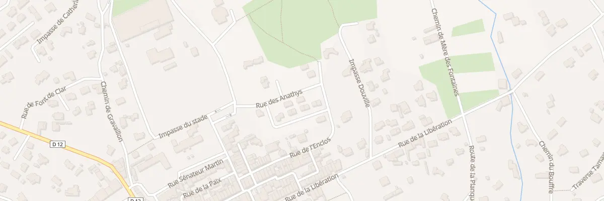 Plan du 108 Rue des Anathys à Puget-Ville