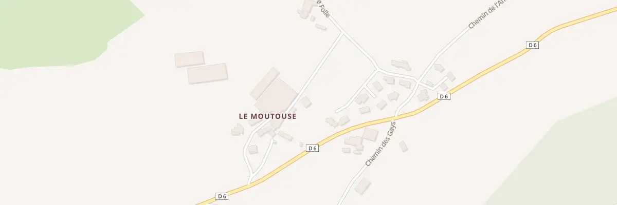 Plan du 5033 La Moutouse à Rambaud