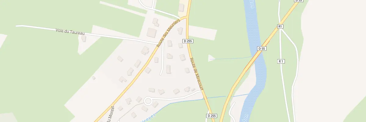 Plan du 78 Rte de Mirecourt à Ambacourt