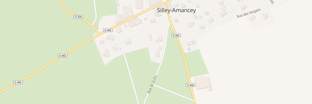 Plan du 6 Rue de la Fin à Silley-Amancey