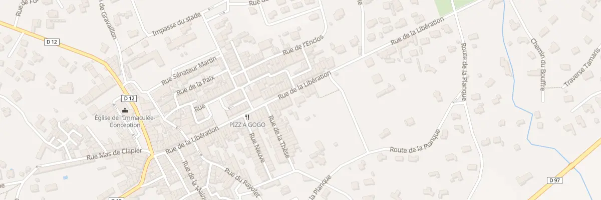 Plan du 582 Rue de la Libération à Puget-Ville