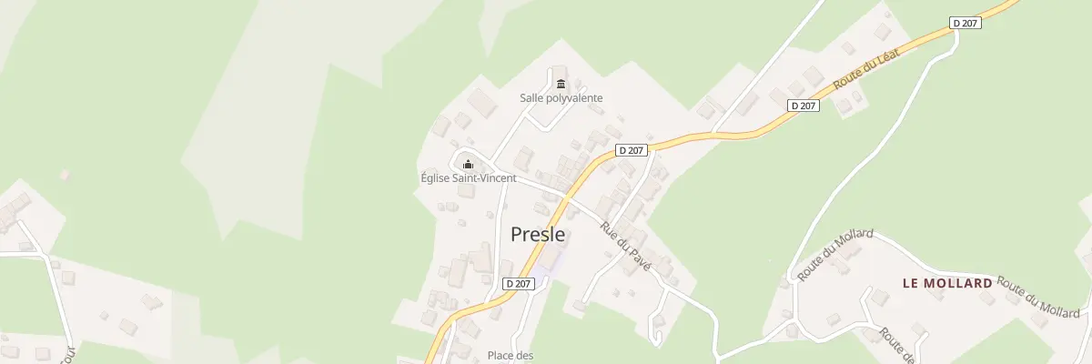 Plan du 5068 Le Leat à Presle