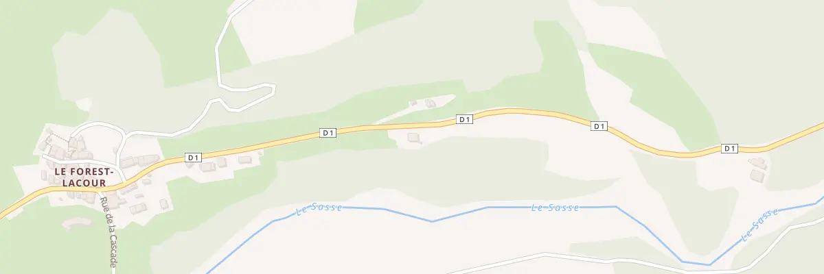 Plan du 7009 Clots de la Royere à Bayons
