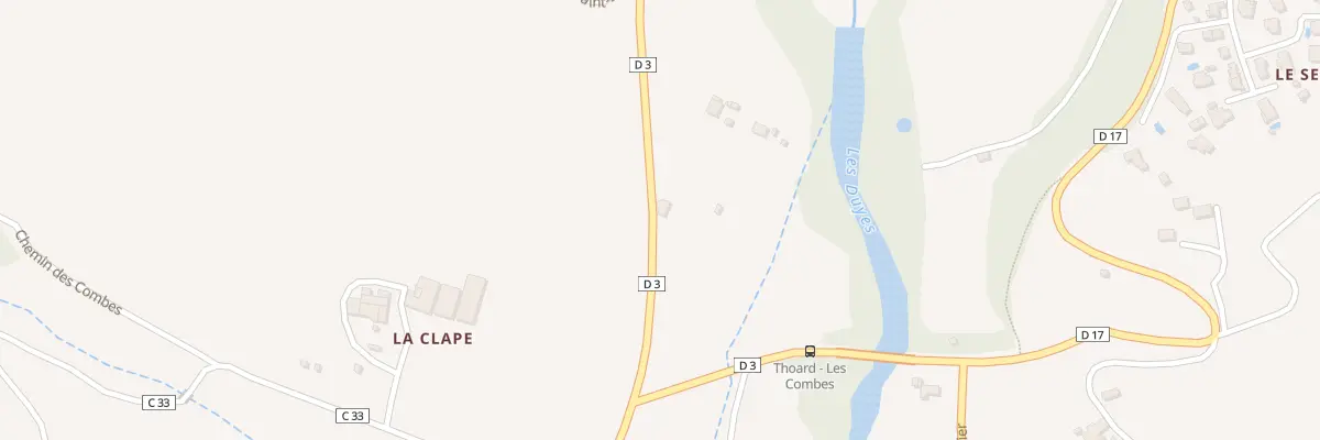 Plan du 131 Les Esterpades à Thoard