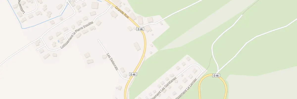 Plan du 45 Gr Grande Rue à Chaux-Neuve