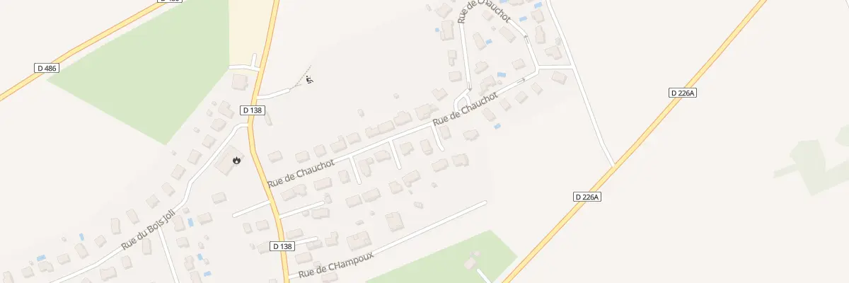 Plan du 24 Rue du Chauchot à Marchaux-Chaudefontaine