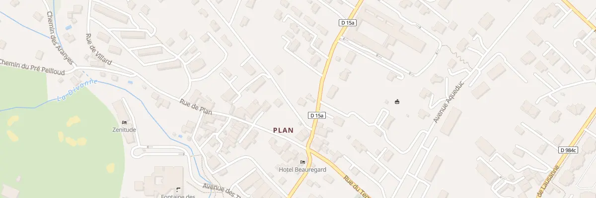 Plan du 63 Rue Guy de Maupassant à Divonne-les-Bains