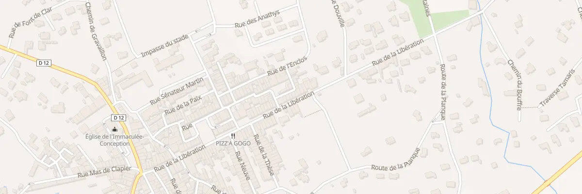 Plan du 621 Rue de la Libération à Puget-Ville