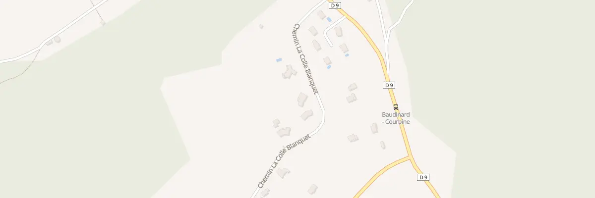 Plan du 200 Che La Colle Blanquet à Baudinard-sur-Verdon