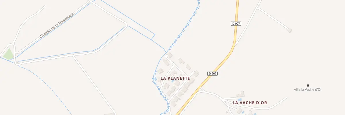 Plan du 7 Boucle de la Planette à Bras-d’Asse