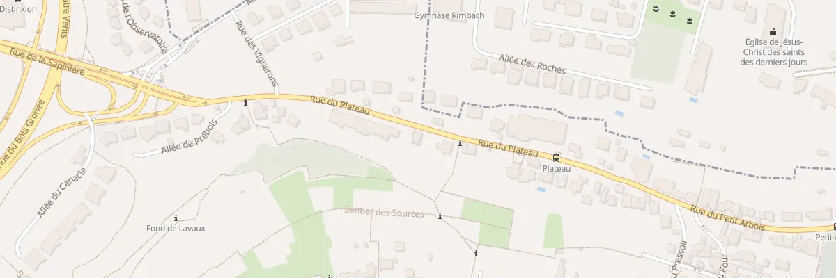 Plan du 35 Rue du Plateau à Laxou