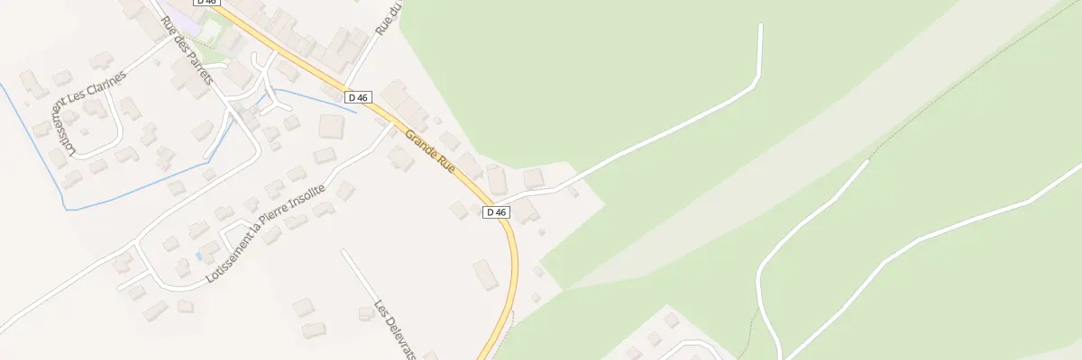 Plan du 39 Gr Grande Rue à Chaux-Neuve