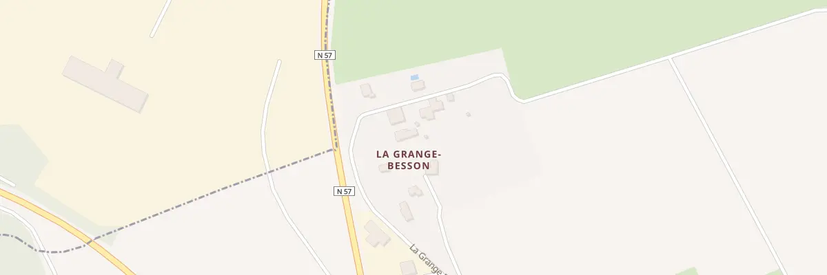 Plan du 10 La Grange Besson à Vallerois-Lorioz