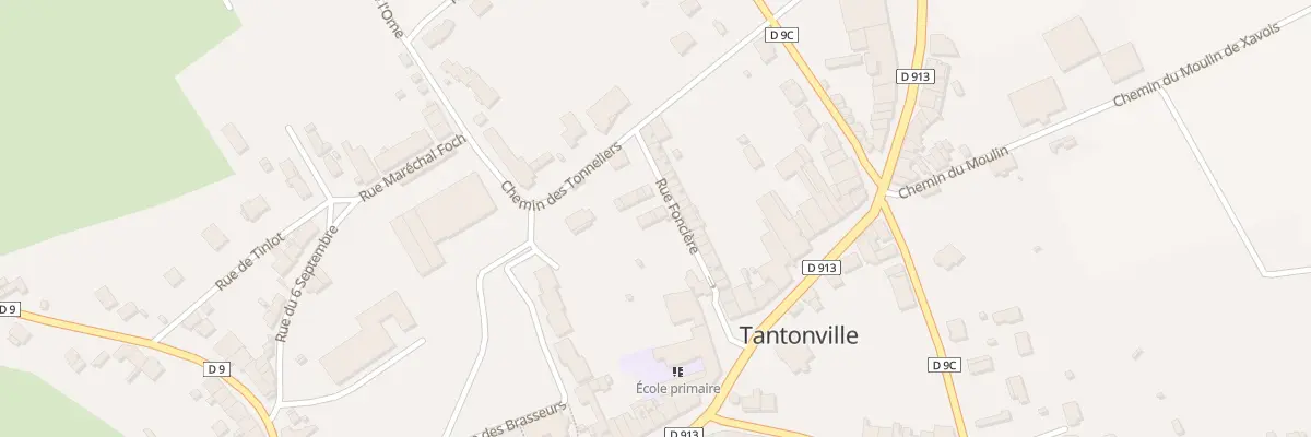 Plan du 7 Rue Foncière à Tantonville