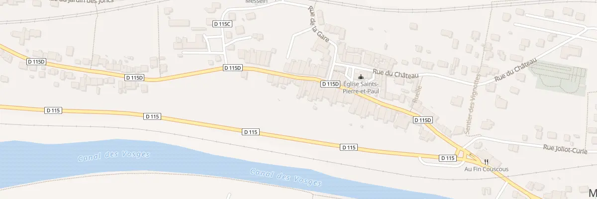 Plan du 52 Rue du General Leclerc à Messein