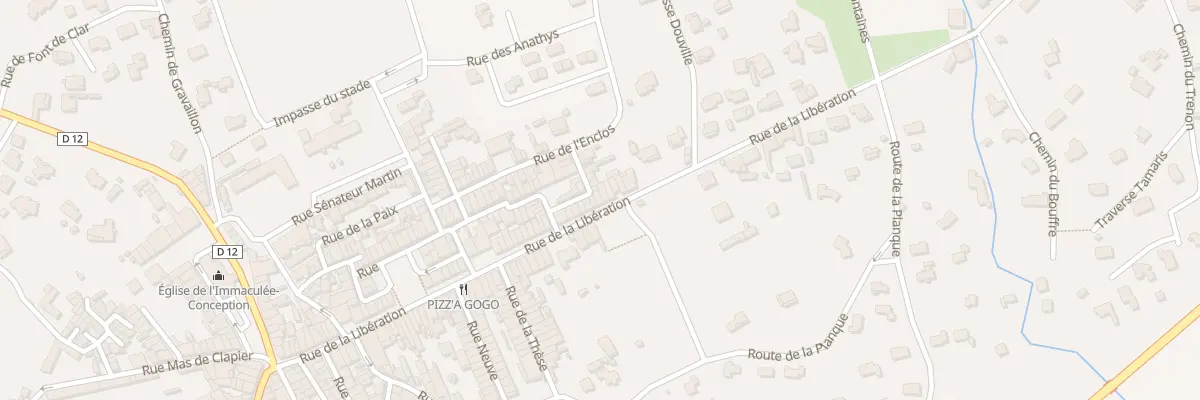 Plan du 639 Rue de la Libération à Puget-Ville