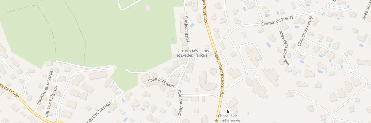 Plan du 27 Rue Jean Baud à Annecy