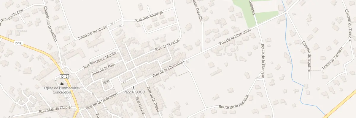 Plan du 655 Rue de la Libération à Puget-Ville
