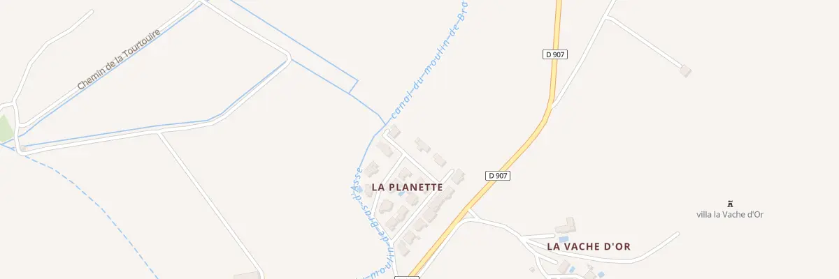 Plan du 9 Rue Boucle de la Planette à Bras-d’Asse