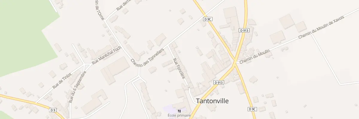 Plan du 20 Rue Foncière à Tantonville