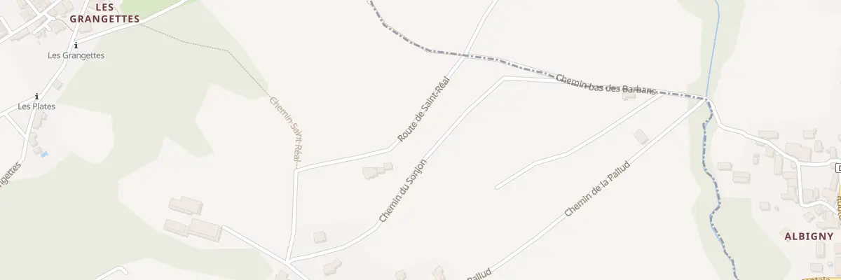 Plan du 552 Rte de Saint-réal à Saint-Jean-de-la-Porte