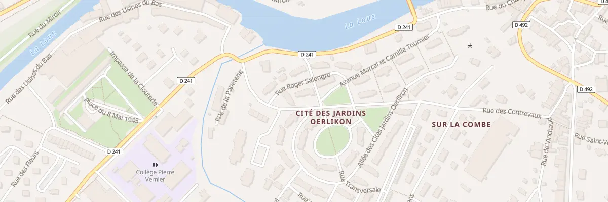 Plan du 18 Rue de Verdun à Ornans