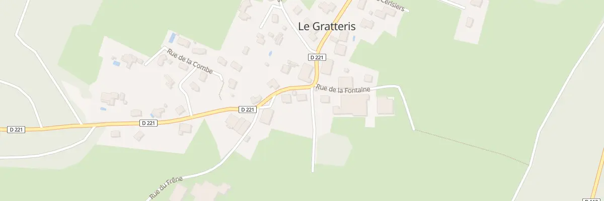 Plan du 11 Rue de la Grange du Cerf à Mamirolle