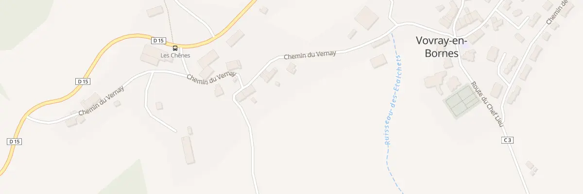 Plan du 387 Che du Vernay à Vovray-en-Bornes