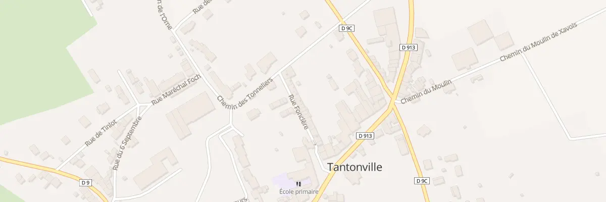 Plan du 18 Rue Foncière à Tantonville