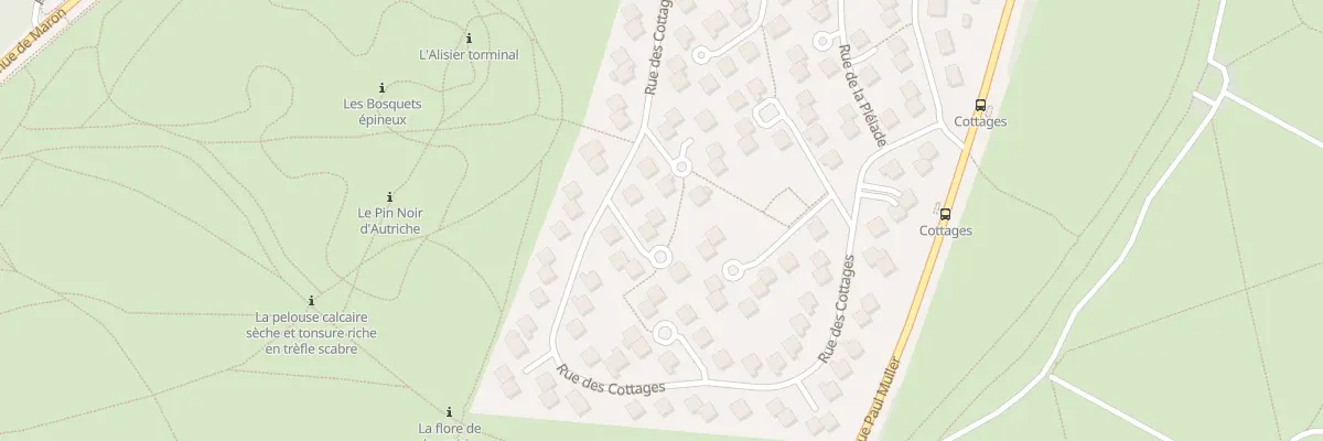 Plan du 3 All Etienne Jodelle à Villers-lès-Nancy
